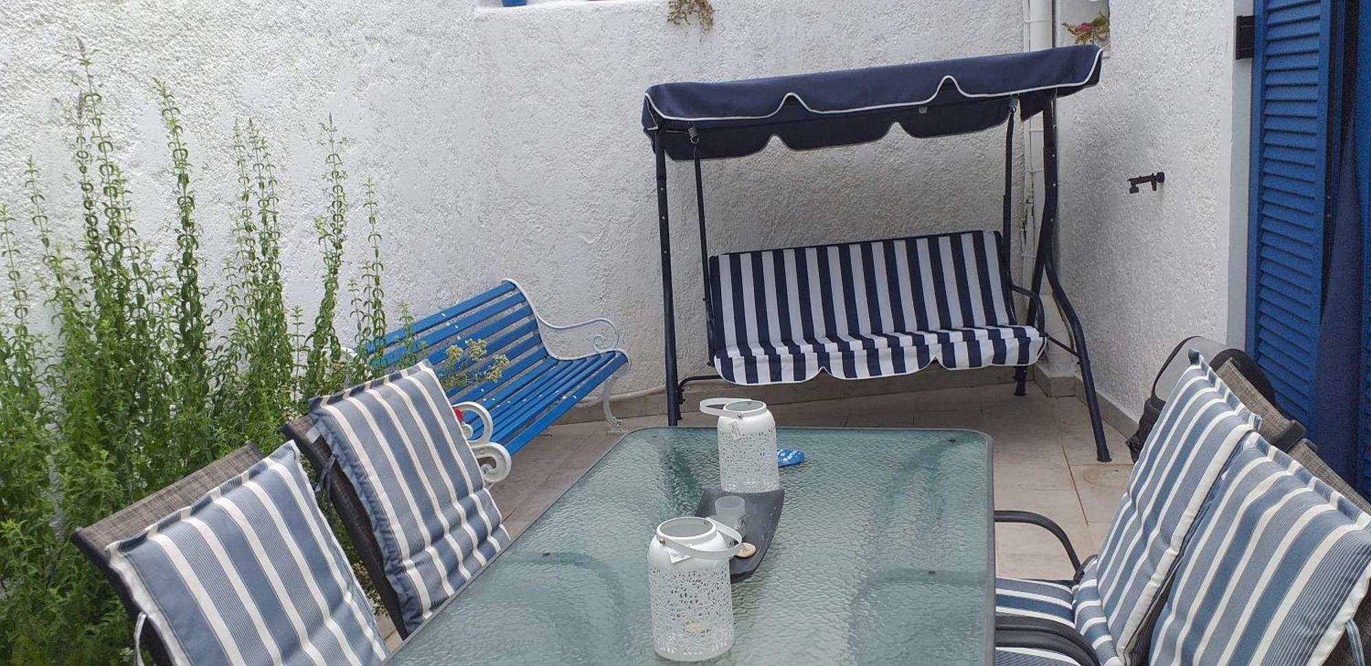 Marena 1 Aparthotel Makrýgialos Екстериор снимка